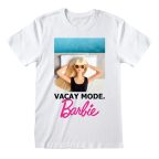   Rövid ujjú póló Barbie Vacay Mode Fehér Unisex MOST 31479 HELYETT 17668 Ft-ért!