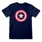   Rövid ujjú póló Capitán América Captain America Shield Kék Unisex MOST 31479 HELYETT 17668 Ft-ért!