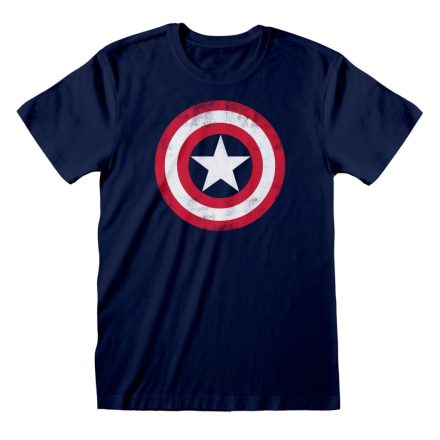 Rövid ujjú póló Capitán América Captain America Shield Kék Unisex MOST 31479 HELYETT 17668 Ft-ért!