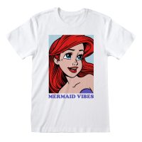   Rövid ujjú póló The Little Mermaid Mermaid Vibes Fehér Unisex MOST 16606 HELYETT 7937 Ft-ért!