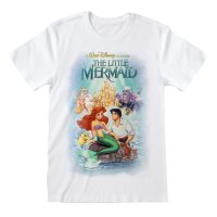   Rövid ujjú póló The Little Mermaid Classic Poster Fehér Unisex MOST 31479 HELYETT 17668 Ft-ért!