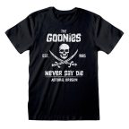   Rövid ujjú póló The Goonies Never Say Die Fekete Unisex MOST 31479 HELYETT 17668 Ft-ért!