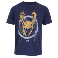   Rövid ujjú póló Marvel Splatter Logo Kék Unisex MOST 31479 HELYETT 17668 Ft-ért!