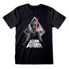   Rövid ujjú póló Star Wars Galaxy Portal Fekete Unisex MOST 31479 HELYETT 17668 Ft-ért!