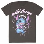   Rövid ujjú póló Stitch Wild Energy Grafit Unisex MOST 31479 HELYETT 17668 Ft-ért!