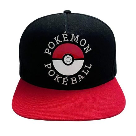 Unisex sapka Pokémon Trainer 58 cm Fekete Piros Egy méret MOST 16606 HELYETT 7623 Ft-ért!