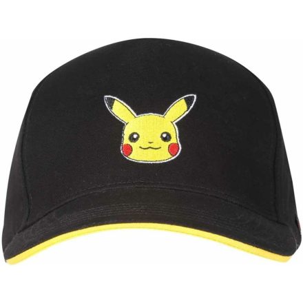 Unisex sapka Pokémon Pikachu Badge 58 cm Fekete Egy méret MOST 16606 HELYETT 7623 Ft-ért!