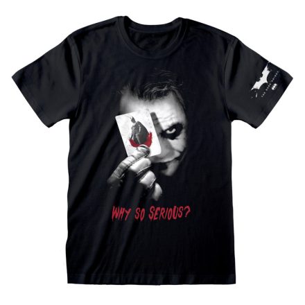 Unisex rövid ujjú póló Batman Why So Serious Fekete MOST 15469 HELYETT 7937 Ft-ért!