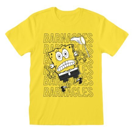 Unisex rövid ujjú póló Spongebob Barnacles Sárga MOST 15469 HELYETT 7937 Ft-ért!