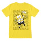   Unisex rövid ujjú póló Spongebob Barnacles Sárga MOST 31479 HELYETT 17668 Ft-ért!