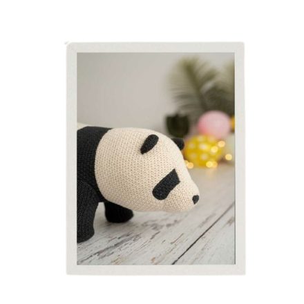 Kép Crochetts Többszínű 33 x 43 x 2 cm Panda Medve MOST 41270 HELYETT 21612 Ft-ért!