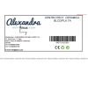 Asztaldísz Alexandra House Living Fehér Ezüst színű 31 x 14 x 3 cm MOST 14479 HELYETT 10335 Ft-ért!