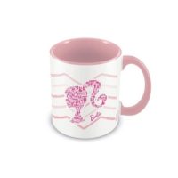   Taza Bögre Barbie MGC27845 Fehér Rózsaszín 315 ml MOST 16404 HELYETT 9822 Ft-ért!