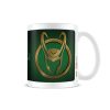 Taza Bögre Loki MG26084 Fehér Zöld 315 ml MOST 8662 HELYETT 4861 Ft-ért!