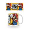 Taza Bögre Super Mario MAKES YOU SMALLER Fehér 315 ml MOST 9119 HELYETT 5118 Ft-ért!