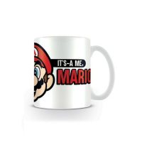   Taza Bögre Super Mario ITS A ME - MARIO Fehér Piros 315 ml MOST 8763 HELYETT 4919 Ft-ért!