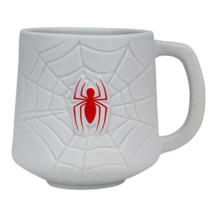 Taza Bögre Spider-Man PP11689MCV2 Fehér Szürke Kerámia 3D 450 ml MOST 17101 HELYETT 10235 Ft-ért!