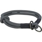   Kutyakiképző nyakörv Trixie Soft Rope Fekete Szürke S 35 cm MOST 17085 HELYETT 8970 Ft-ért!