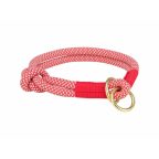   Kutyakiképző nyakörv Trixie Soft Rope Piros Krémszín S 35 cm MOST 17085 HELYETT 8970 Ft-ért!