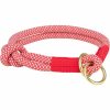 Kutyakiképző nyakörv Trixie Soft Rope Piros Krémszín S 35 cm MOST 17085 HELYETT 8970 Ft-ért!