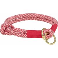   Kutyakiképző nyakörv Trixie Soft Rope Piros Krémszín S/M 40 cm MOST 17781 HELYETT 9326 Ft-ért!