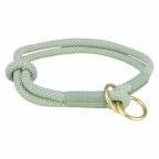   Kutyakiképző nyakörv Trixie Soft Rope Zöld Menta L/XL 55 cm MOST 19328 HELYETT 10343 Ft-ért!