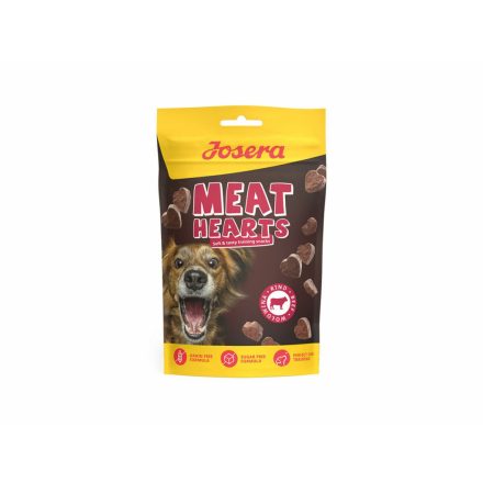 Kutya Snack Josera Meat Hearts Borjúhús 70 g MOST 4200 HELYETT 2199 Ft-ért!