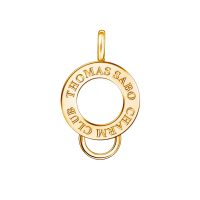   Női gyöngydísz Thomas Sabo X0247-413-39 Aranysàrga 1,5 cm MOST 18562 HELYETT 7292 Ft-ért!