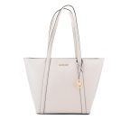   Női Kézitáska Michael Kors PRATT-CREAM Fehér 28 x 28 x 13 cm MOST 313239 HELYETT 119212 Ft-ért!