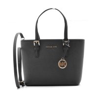   Női Kézitáska Michael Kors 35T9GTVT0L-BLACK-NOIR Fekete 22 x 18 x 10 cm MOST 290036 HELYETT 113334 Ft-ért!