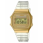   Unisex karóra Casio VINTAGE COLLECTION - TRANSPARENT BAND - GOLD MOST 46328 HELYETT 29243 Ft-ért!