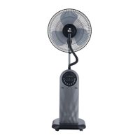   Párásító Ventilátor Grupo FM ND-95 1,8 L 95W (Ø 40 cm) Szürke MOST 95310 HELYETT 74980 Ft-ért!