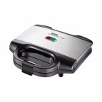   Szendvicskészítő Tefal SM1552 700W Rozsdamentes acél Fekete 700W 700 W MOST 27008 HELYETT 19702 Ft-ért!