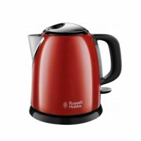   Vízforraló Russell Hobbs 24992-70 1 L 2400W Piros Rozsdamentes acél Műanyag/Rozsdamentes acél 2400 W 1 L MOST 30504 HELYETT 22257 Ft-ért!