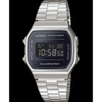   Férfi karóra Casio A168WEM-1EF Fekete Ezüst színű MOST 31742 HELYETT 23158 Ft-ért!