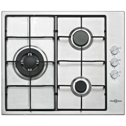 Gáz Főzőlap Vitrokitchen EN630LIB 58 cm MOST 102093 HELYETT 73434 Ft-ért!