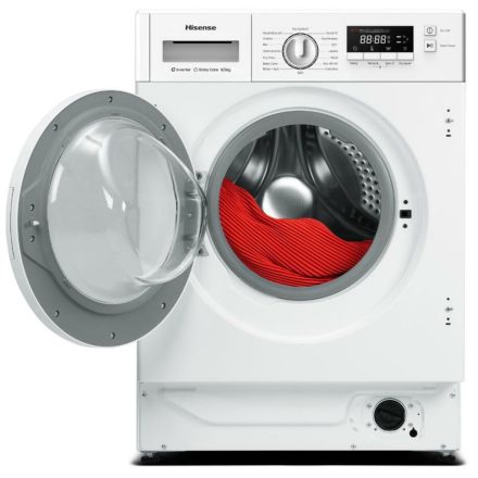 Washer - Dryer Hisense WD3M841BWIES 1400 rpm 8 kg MOST 504748 HELYETT 366904 Ft-ért!