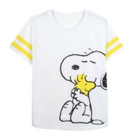   Női rövidujjú póló Snoopy Fehér MOST 12916 HELYETT 7730 Ft-ért!