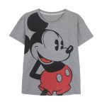   Női rövidujjú póló Mickey Mouse Szürke Sötét szürke MOST 12367 HELYETT 4225 Ft-ért!