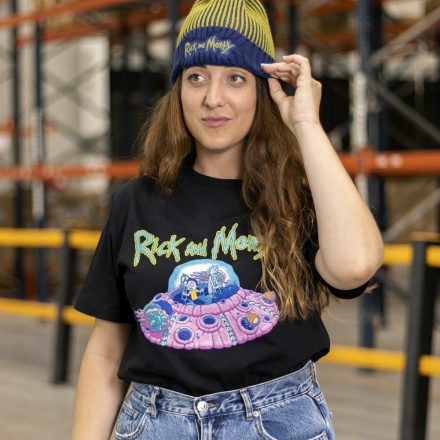 Unisex rövid ujjú póló Rick and Morty Fekete MOST 15461 HELYETT 8301 Ft-ért!