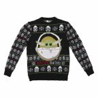   Unisex Jumper The Mandalorian Fekete MOST 30929 HELYETT 13881 Ft-ért!