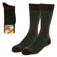   Zokni Jurassic Park Unisex Sötétzöld MOST 5081 HELYETT 2662 Ft-ért!