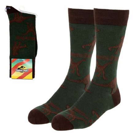 Zokni Jurassic Park Unisex Sötétzöld MOST 5081 HELYETT 2662 Ft-ért!