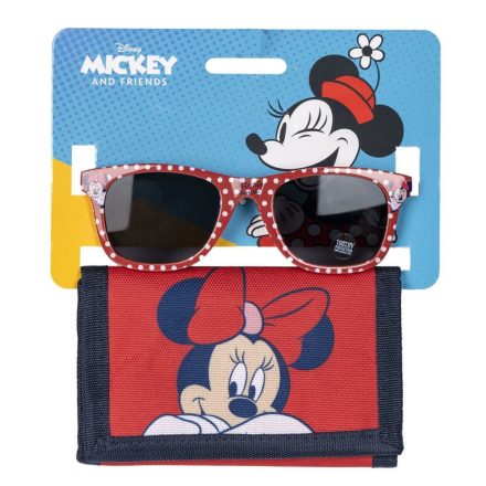 Sunglasses and Wallet Set Minnie Mouse 2 Darabok Piros MOST 7471 HELYETT 4192 Ft-ért!