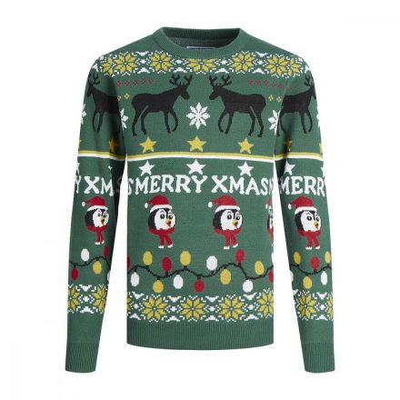 Unisex Jumper JORHOHO Jack & Jones 12221312  Zöld MOST 23203 HELYETT 14014 Ft-ért!