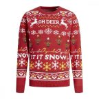   Unisex Jumper JORHOHO Jack & Jones 12221312  Piros MOST 23203 HELYETT 14014 Ft-ért!