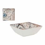   Tál La Mediterránea Grecia Porcelán Kék Barna 13 x 13 x 5 cm MOST 3937 HELYETT 2059 Ft-ért!