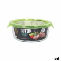   Uzsonnás doboz Quttin Zöld 650 ml 15 x 15 x 6,5 cm (6 egység) MOST 11269 HELYETT 6746 Ft-ért!