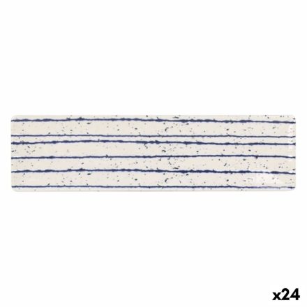 Szervírozótányér La Mediterránea Arago Négyszögletes 30 x 8 x 2 cm (24 egység) MOST 69980 HELYETT 37287 Ft-ért!