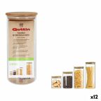   Korsó Quttin Bamboo Boroszilikát üveg Szilikon 1,25 L 10,2 x 22,8 cm (12 egység) (9,5 x 21 cm) MOST 33041 HELYETT 20091 Ft-ért!